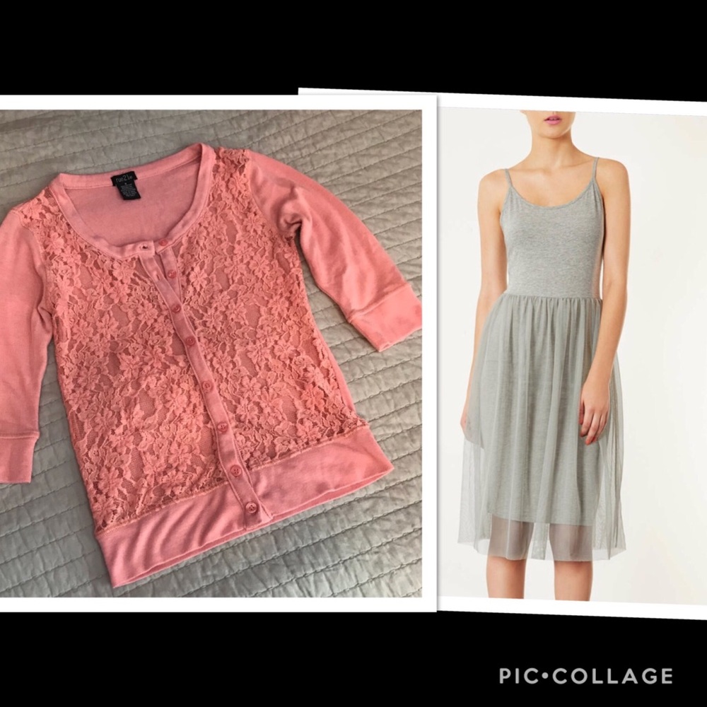 Bundle!!! Cute cardigan to go with the dress.